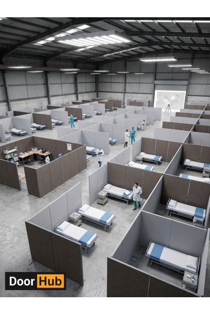 Freestanding Medical Room Dividers UAE for Flexible Healthcare Spaces